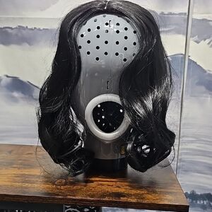 Black Wavy Hair Wig